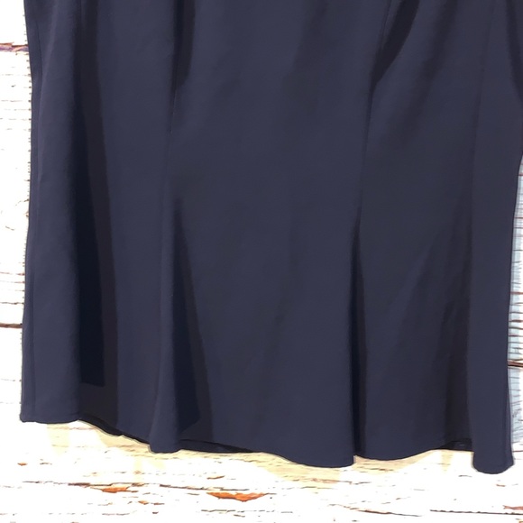 Ann Taylor Sleeveless Peplum Tank Blue Size 4 - Picture 7 of 8